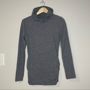 Synergy Organic cotton cowl neck cozy tunic size XS